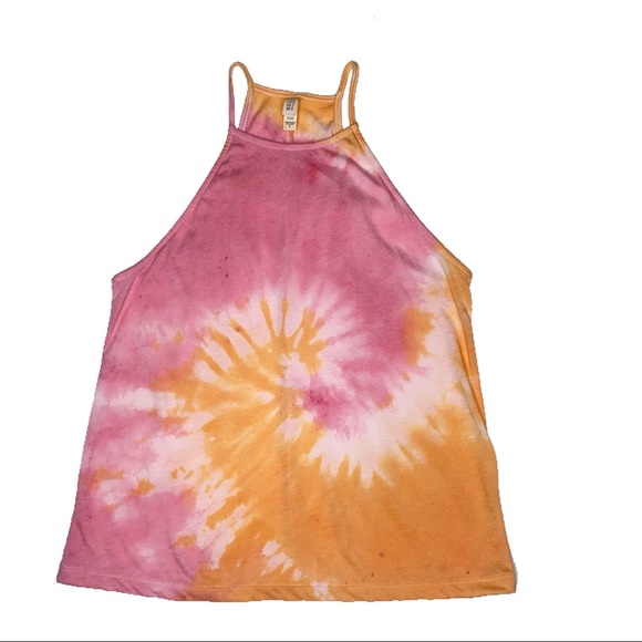 TIE DYE HALTER TANK - Picture 4 of 7